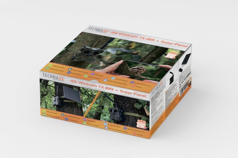 Wildcam With Solar Panel