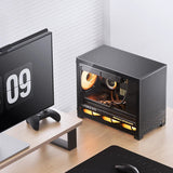 Jonsbo D32 Pro Negro Pc-Gehäuse, Mini-Gehäuse, Matx, Tempered Glass - Schwarz