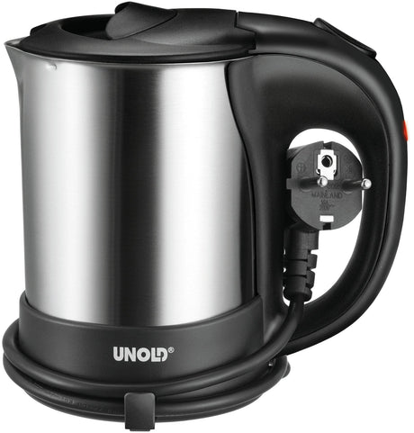 EAN 4011689185755 - Unold 18575 tetera eléctrica 0,5 L 1000 W Negro, Acero inoxidable imagen 2