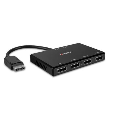 EAN 4002888384315 - Lindy 38431 hub de interfaz DisplayPort Negro imagen 1