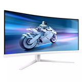 EAN 8721038002225 - Philips 34M2C5501A/00 pantalla para PC 86,4 cm (34") 3440 x 1440 Pixeles Wide Quad HD LCD Blanco imagen 10