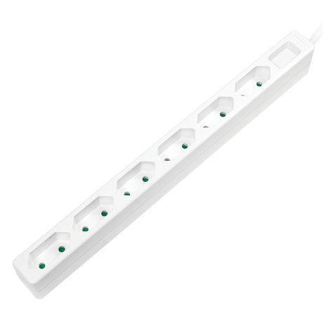 EAN 4052792049558 - LogiLink LPS231 base múltiple 1,5 m 6 salidas AC Interior Blanco imagen 1