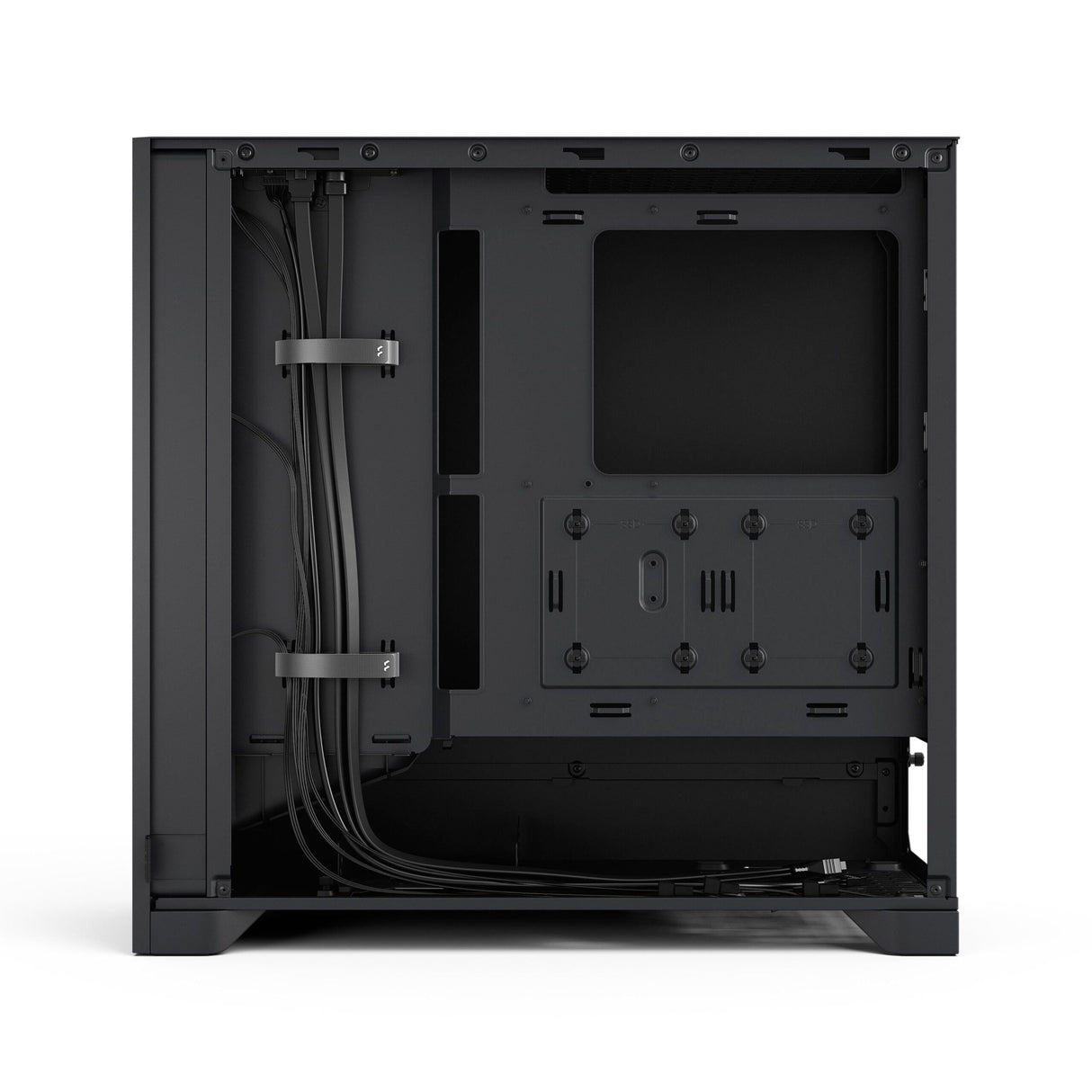 Caja  Pc Fractal Pop 2 Air Black Solid Fd-C-Poa2a-01