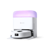 Ecovacs Deebot Mini 2 Vacuum Cleaner,Robot,Wet&Dry,Compact Design,White+Auto-Empty Station