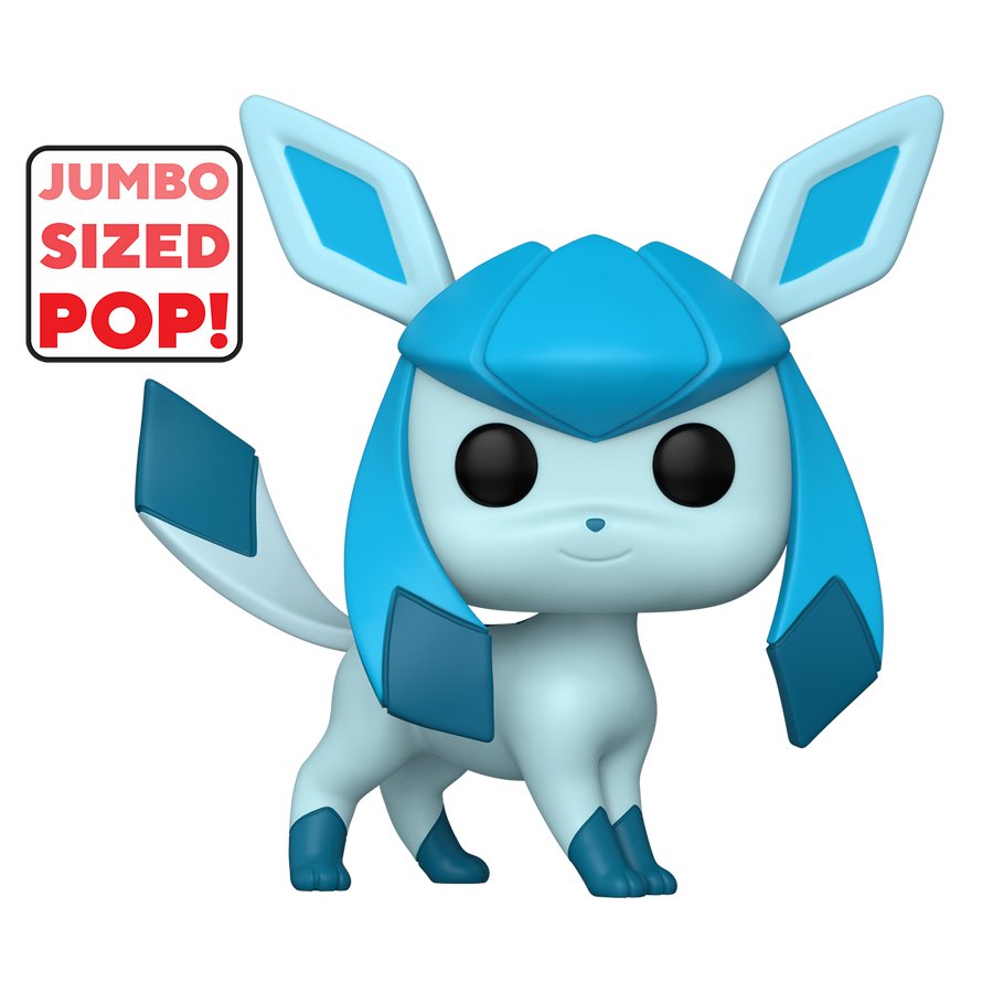 Funko Pop Super Sized Jumbo Pokemon Glaceon 69085