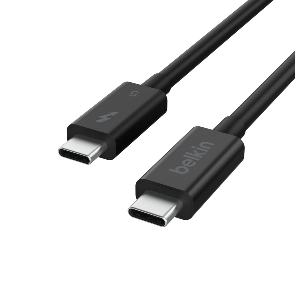 Cable Usb-C A Usb-C Belkin Inz005hq1mbk Thunderbolt 5 240w 8k 1m Color Negro