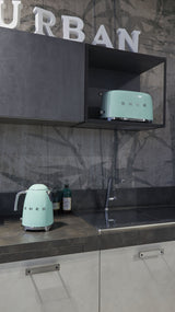 EAN 8017709190910 - Smeg TSF02PGEU tostadora 6 4 rebanada(s) 1500 W Verde imagen 9