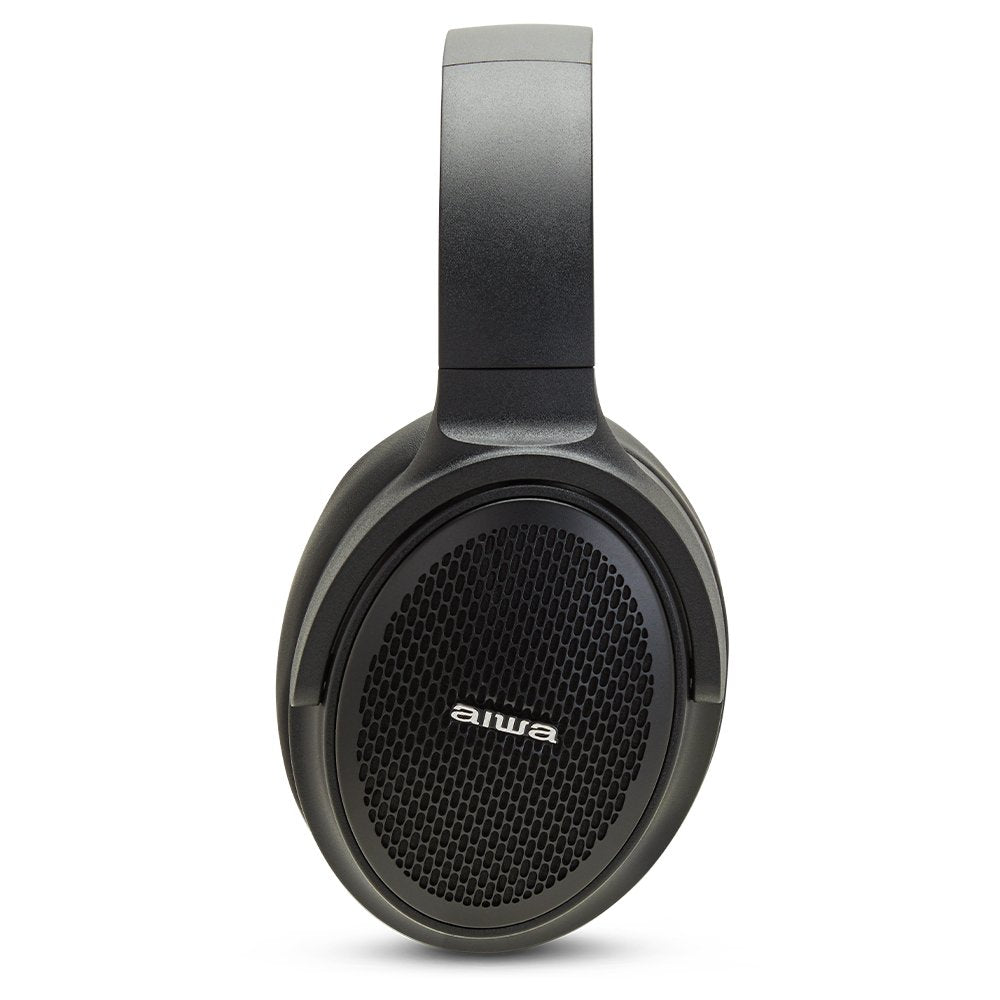 Auriculares Inalámbricos Aiwa Hst-250bt Bk Con Micrófono Bluetooth Negro