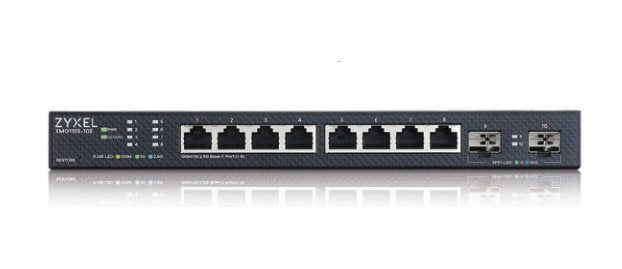Switch Zyxel Xmg1915-10e De 8 Puertos, 2,5 Gbe, 2 Sfp+
