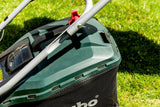 Cortacésped  Metabo Rm 36-18 Ltx Bl 36  De Empuje A Gasolina Batería Negro