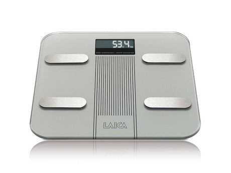 EAN 8013240102658 - Laica PS7005 báscula de baño Rectángulo Gris, Acero inoxidable Báscula personal electrónica imagen 3