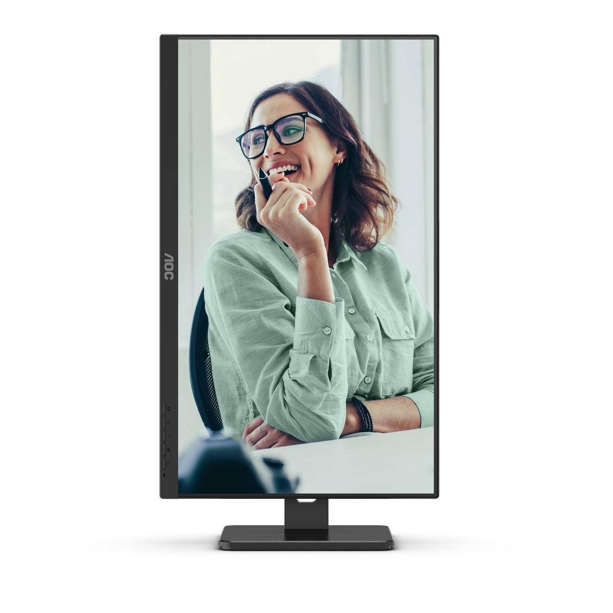 Monitor Aoc 24p3cv 23.8" Ips Tft 1920x1080 Hdmi Dp Usb Black