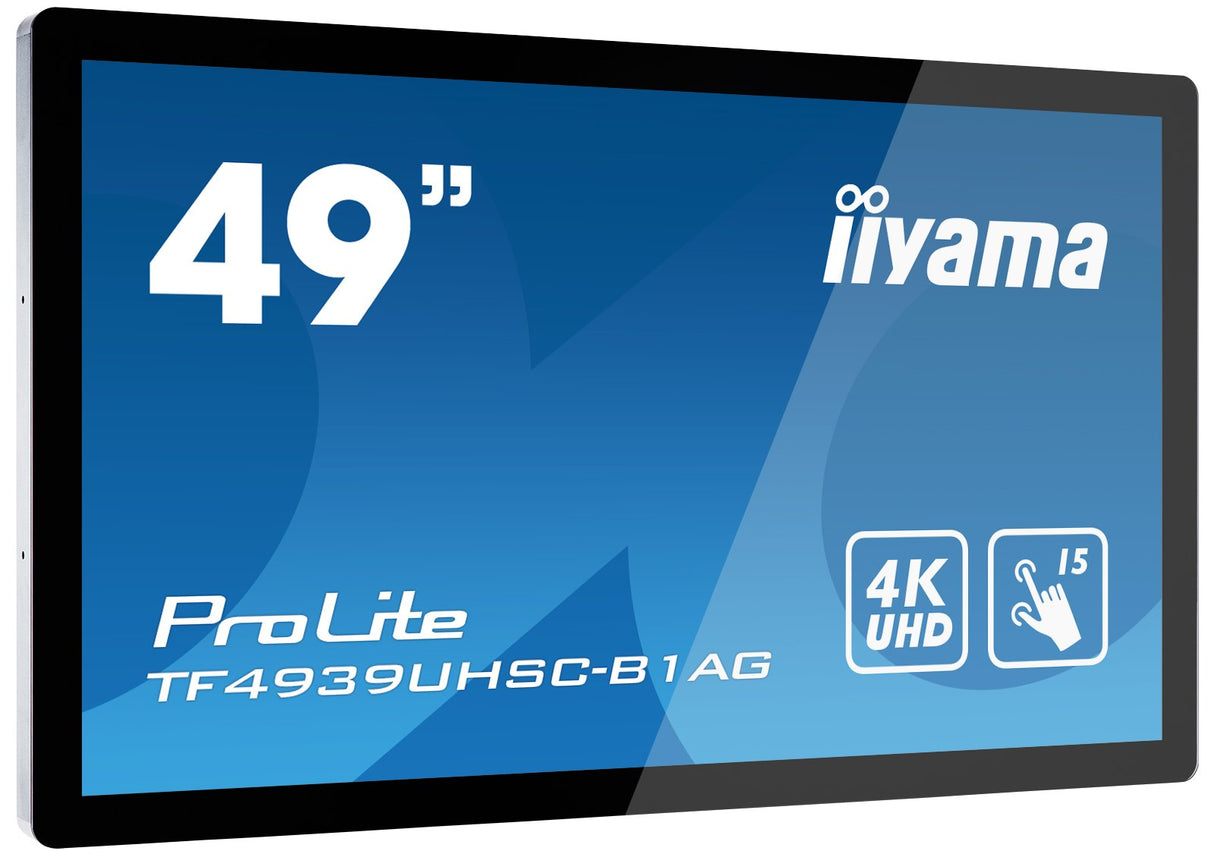 Monitor Iiyama 49 Tf4939uhsc-B1ag Touch  8ms,24/7,Dvi,Hdmi,Vga,Sp,Usb