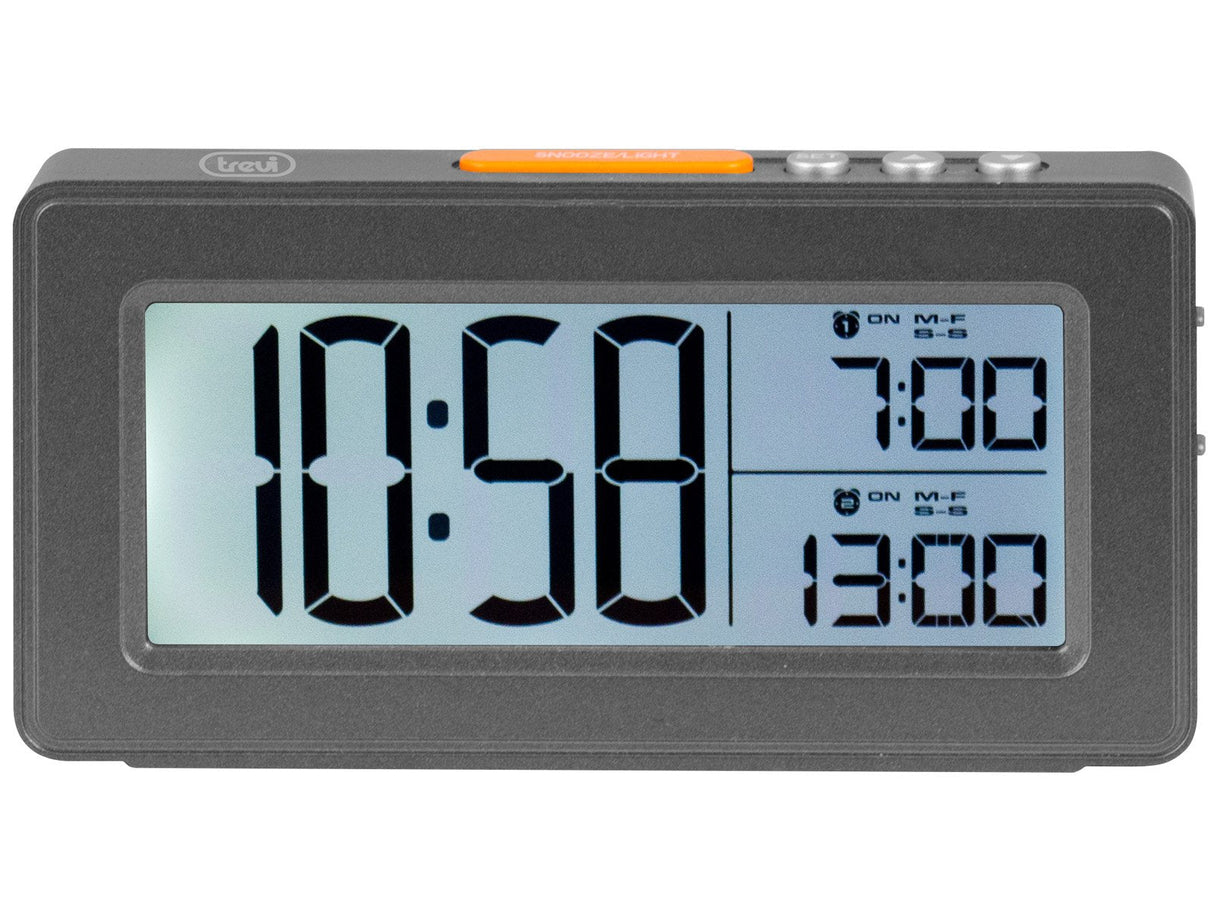 Reloj Despertador Trevi Sld 3p40  Digital Negro