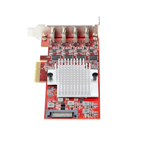 EAN 65030920292 - StarTech.com P10Q4C-USB-CARD-LP tarjeta y adaptador de interfaz USB 3.2 Gen 2 (3.1 Gen 2) imagen 4