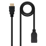 Nanocable Cable Hdmi 2.0 Prolongador A/M-A/H - 3.0m - Negro