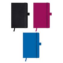 Cuaderno Herlitz My.Book A5 Cuadrado 96 Hojas. Azul Con Cinta De Lectura