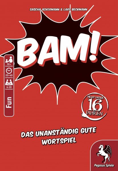 Pegaso ¡Bam! - El Juego De Palabras Indecentemente Bueno, Juego De Fiesta. 18300g