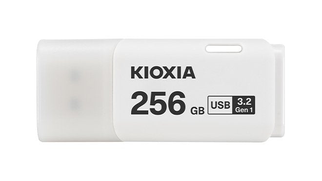 Pendrive Kioxia Usb 3.2 256gb U301 Blanco