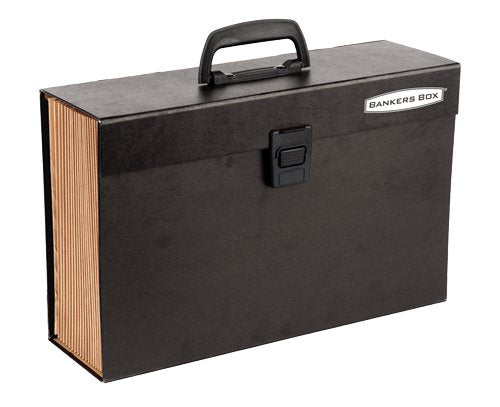 Fellowes Maletín Clasificador Acordeón Negro