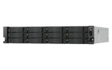 EAN 4711103084663 - QNAP TS-H1277AXU-RP NAS Bastidor (2U) AMD Ryzen™ 5 16 GB DDR5 0 TB QuTS hero Negro imagen 4
