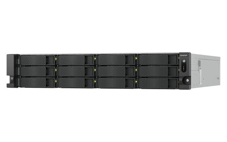 EAN 4711103084663 - QNAP TS-H1277AXU-RP NAS Bastidor (2U) AMD Ryzen™ 5 16 GB DDR5 0 TB QuTS hero Negro imagen 4