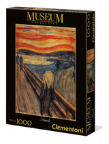 Clementoni Puzzle 1000 El Museum  Munch: L'Urlo 39377