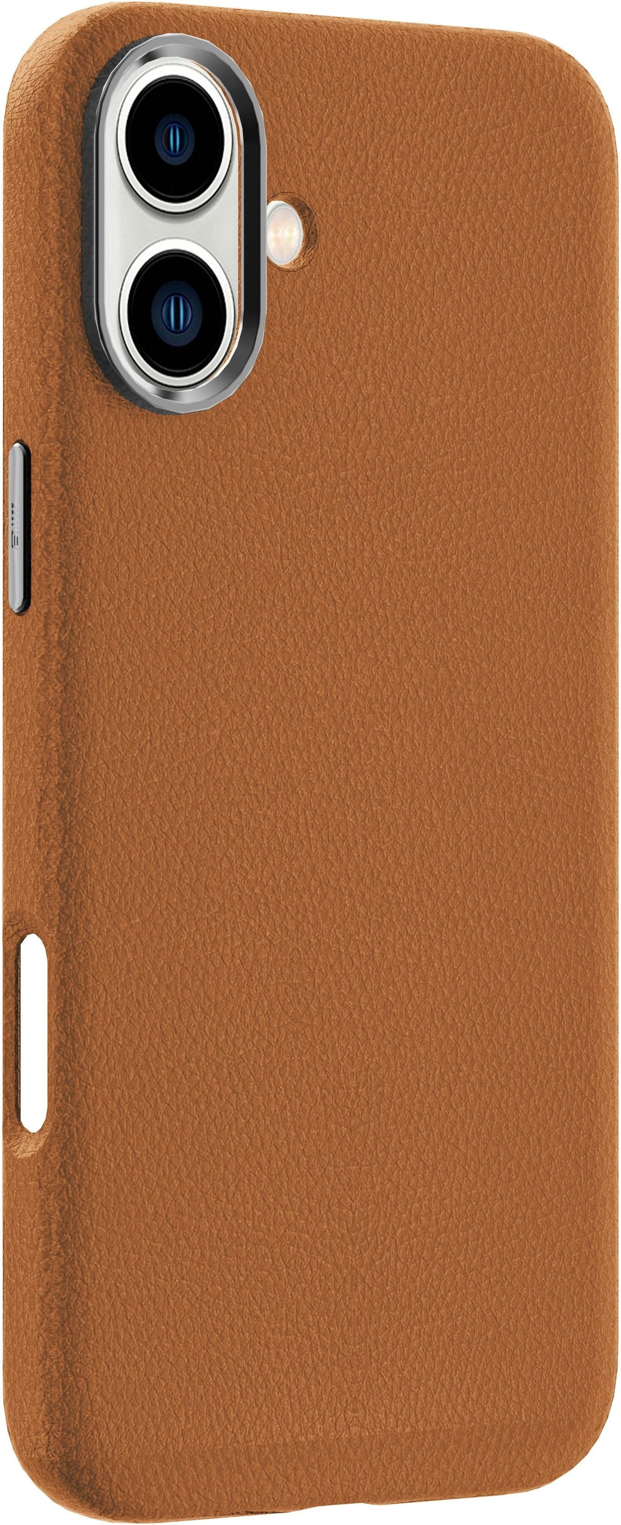 Infinite Venice Iphone 16  Brown Leather Magnetic Cover.