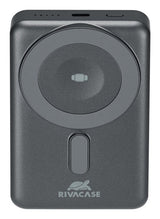 EAN 4260709014975 - Rivacase VA2608 batería externa Polímero de litio 10000 mAh Cargador inalámbrico Negro, Gris imagen 1