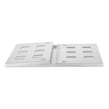 Logilink 19 "Montaje En Pared 8 U, Gris Claro