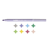 Carioca Rotulador Pastel Punta Cónica Colores - Caja De 8