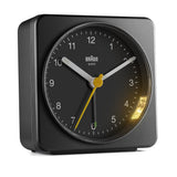 Braun Bc03b Klassischer Analoger Wecker Con Schlummerfunktion Y Licht, Negro