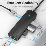 EAN 6922794751996 - Vention TGQBB hub de interfaz Negro imagen 3