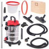 EAN 5902934839907 - Camry Premium CR 7045 extractor de polvo Negro, Rojo, Acero inoxidable 25 L 3400 W imagen 9