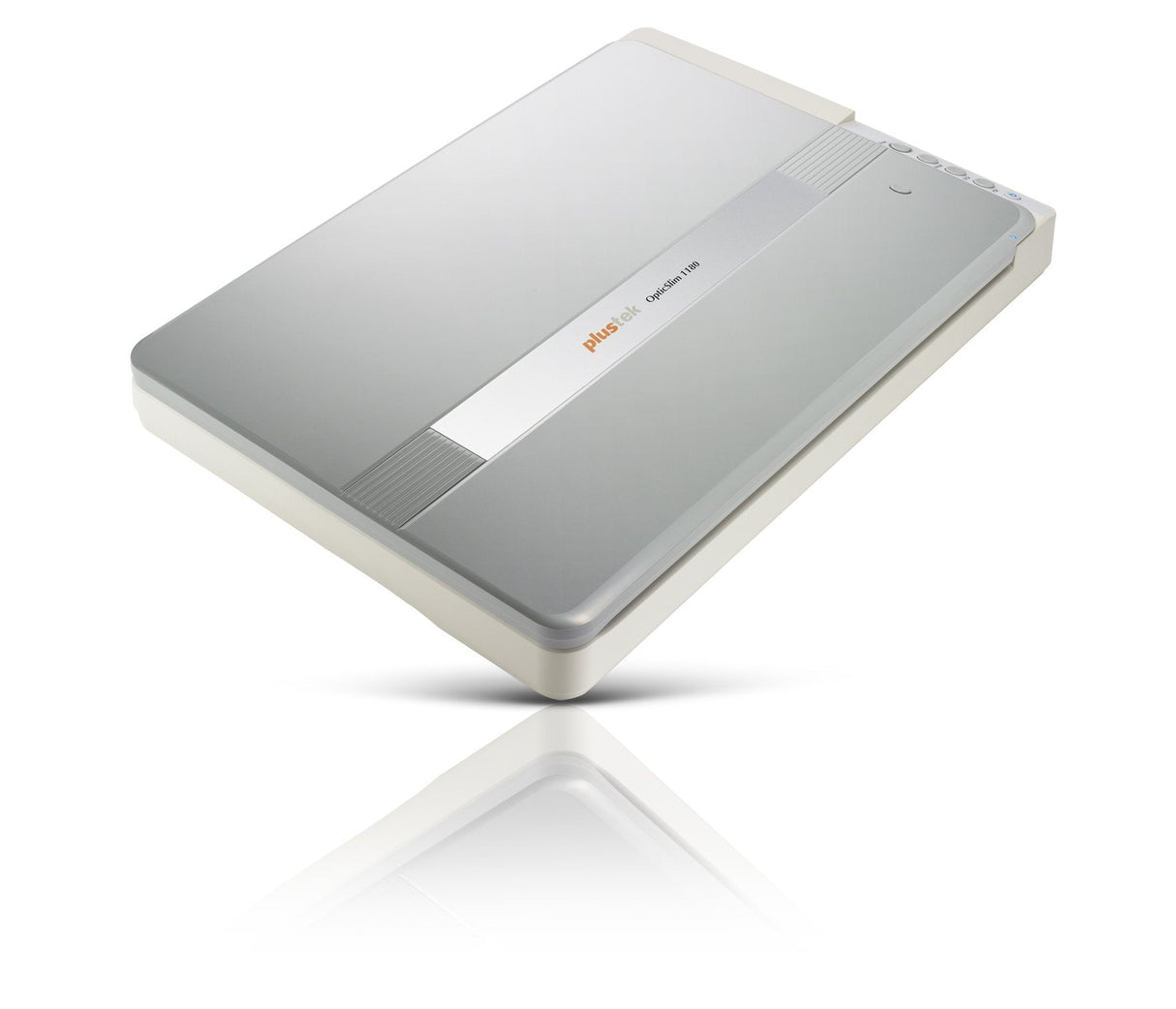Escáner Plustek Opticslim 1180 Flatbed Scanner 1200 X 1200 Dpi A3 Silver, White