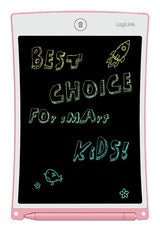 Lcd Writing Tablet, 8.5", Multi Color, Rosa