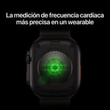 Apple Watch Ultra 4 Gps + Cellular 49mm Natural Titanium Case With Sand Trail Loop - M/L