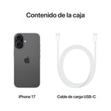 EAN 0195950644500 - Apple iPhone 17 16 cm (6.3") SIM doble iOS 26 5G USB Tipo C 512 GB Negro imagen 8