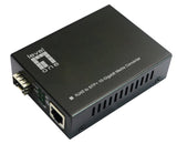 EAN 4015867236758 - LevelOne GVT-2051 convertidor de medio 10000 Mbit/s Negro imagen 2