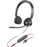 EAN 5715063349410 - Poly Blackwire 3320 Auriculares Alámbrico Diadema Oficina/Centro de llamadas USB Tipo C Negro imagen 1