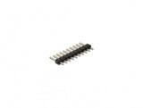 Stiftleiste 10 Pin, Rastermass 2,54 Mm, 1-Reihig, Gerade, 5 Stück