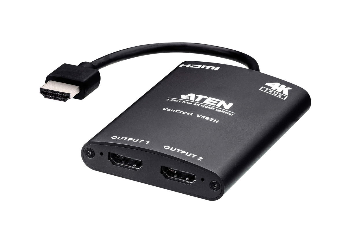 Aten Vs82h 2-Port True 4k Hdmi Splitter