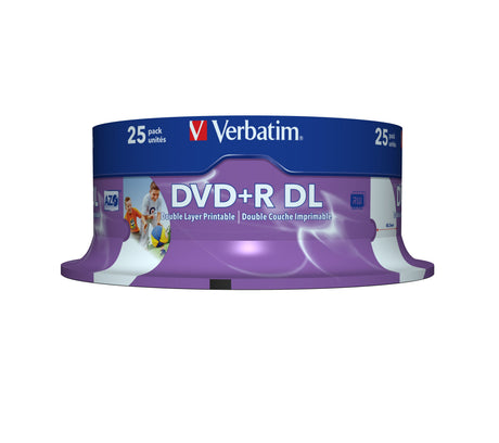 EAN 0023942436676 - Verbatim 43667 DVD en blanco 8,5 GB DVD+R DL 25 pieza(s) imagen 3