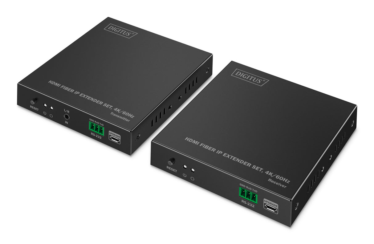 EAN 4016032501886 - Digitus DS-55350 extensor audio/video Transmisor y receptor Negro imagen 1