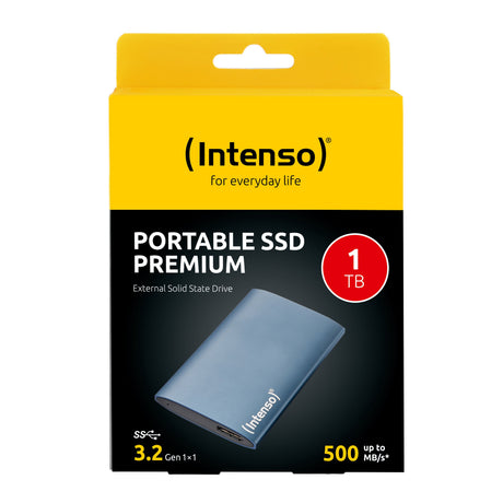 EAN 4034303035090 - Intenso 3823465 unidad externa de estado sólido 1 TB USB tipo A 3.2 Gen 1 (3.1 Gen 1) Azul imagen 2