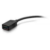 C2g Usb-C Male To Usb-A Female Superspeed Usb 5gbps Adapter Converter Cable Usb Usb Tipo A (H) A Usb-C (M) Usb 3.2 Gen 1 30 V 15 Cm Moldeado Negro