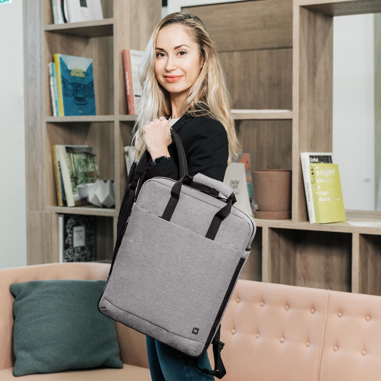 Dicota Eco Motion 13 - 15.6" Maletin Para Portátil 39,6 Cm (15.6") Gris