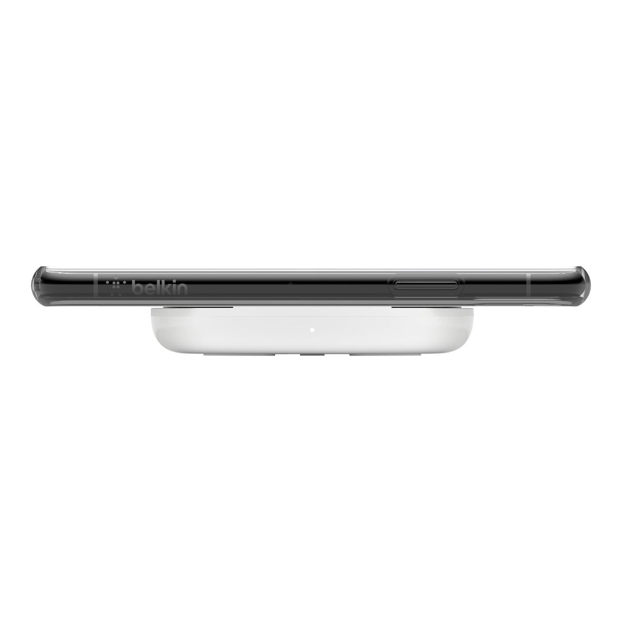 Base De Carga Inalámbrica Belkin Micro-Usb De 10 W, Sin Adaptador De Ca, Blanca