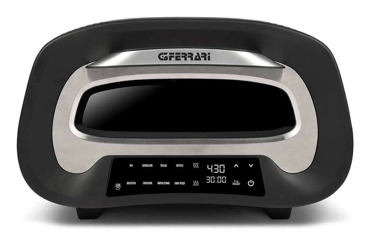 EAN 8055176402624 - G3 Ferrari G10186 fabricante de pizza y hornos 1 Pizza(s) 1700 W Negro, Plata imagen 1