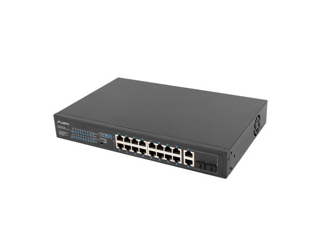 EAN 5901969429305 - Lanberg RSFE-16P-2C-250 switch No administrado Gigabit Ethernet (10/100/1000) Energía sobre Ethernet (PoE imagen 5